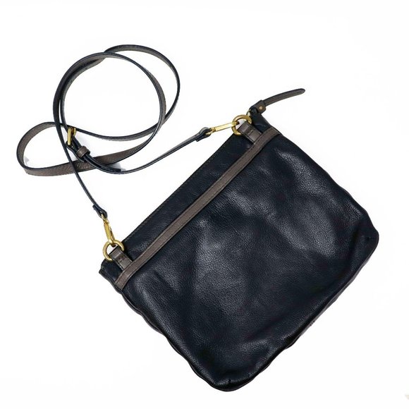 Fossil Fiona Leather Colorblock Crossbody Bag - Picture 5 of 9